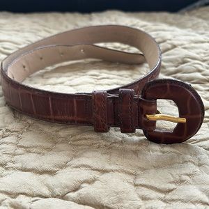 Lord & Taylor genuine leather belt size M